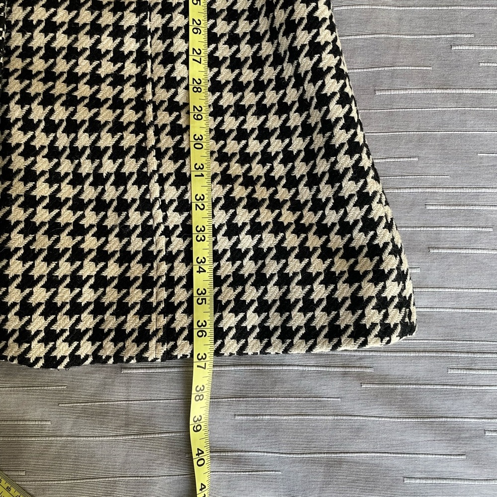 JM Collection Houndstooth Coat - Picture 9 of 9